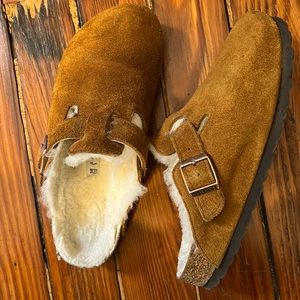 Birkenstock Boston shearling